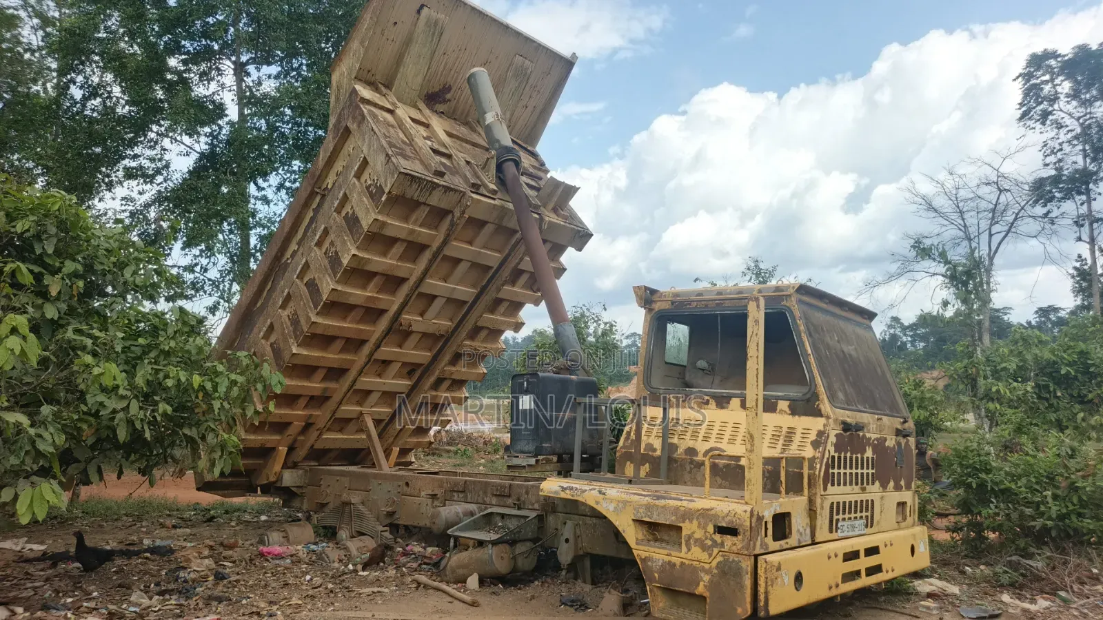 Howo Truck Frame With Bucket.