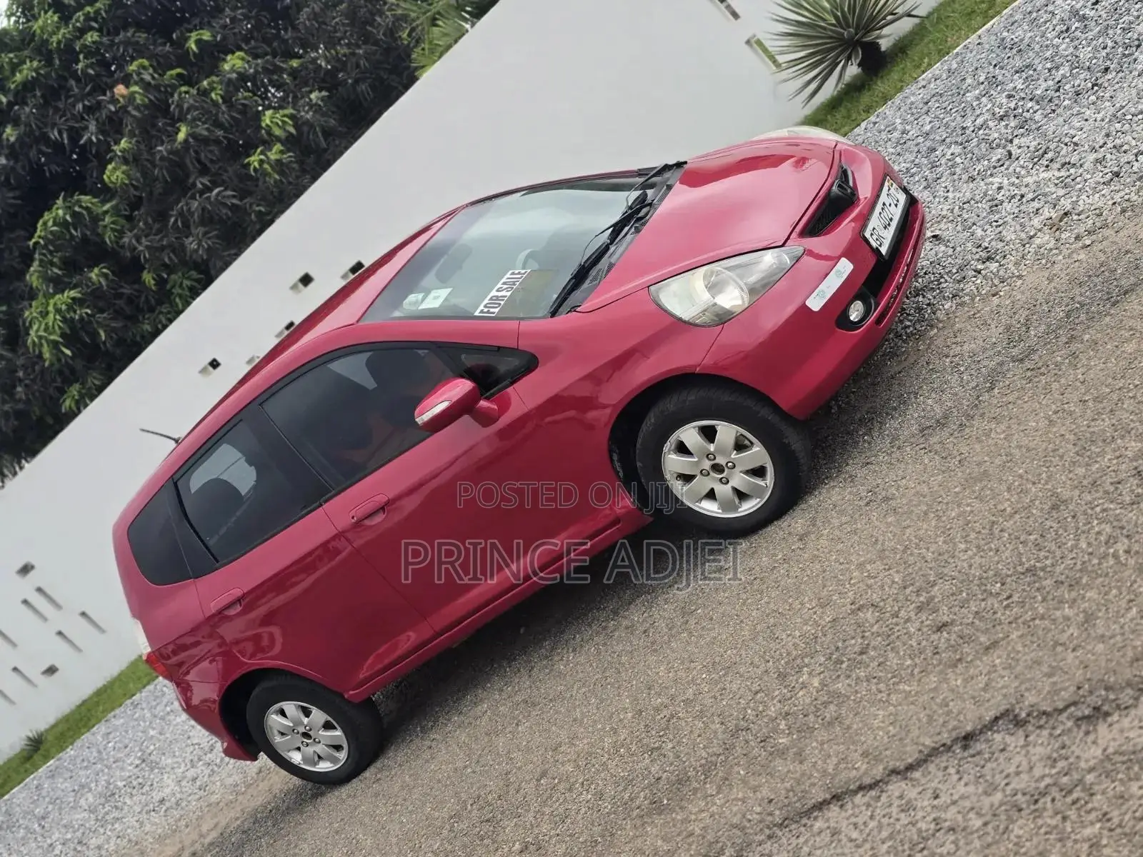 Honda Fit 2006 Red