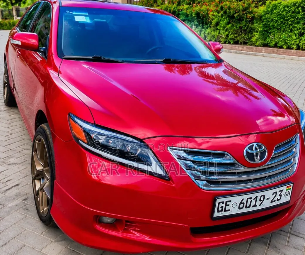 Toyota Camry for Rent – Red