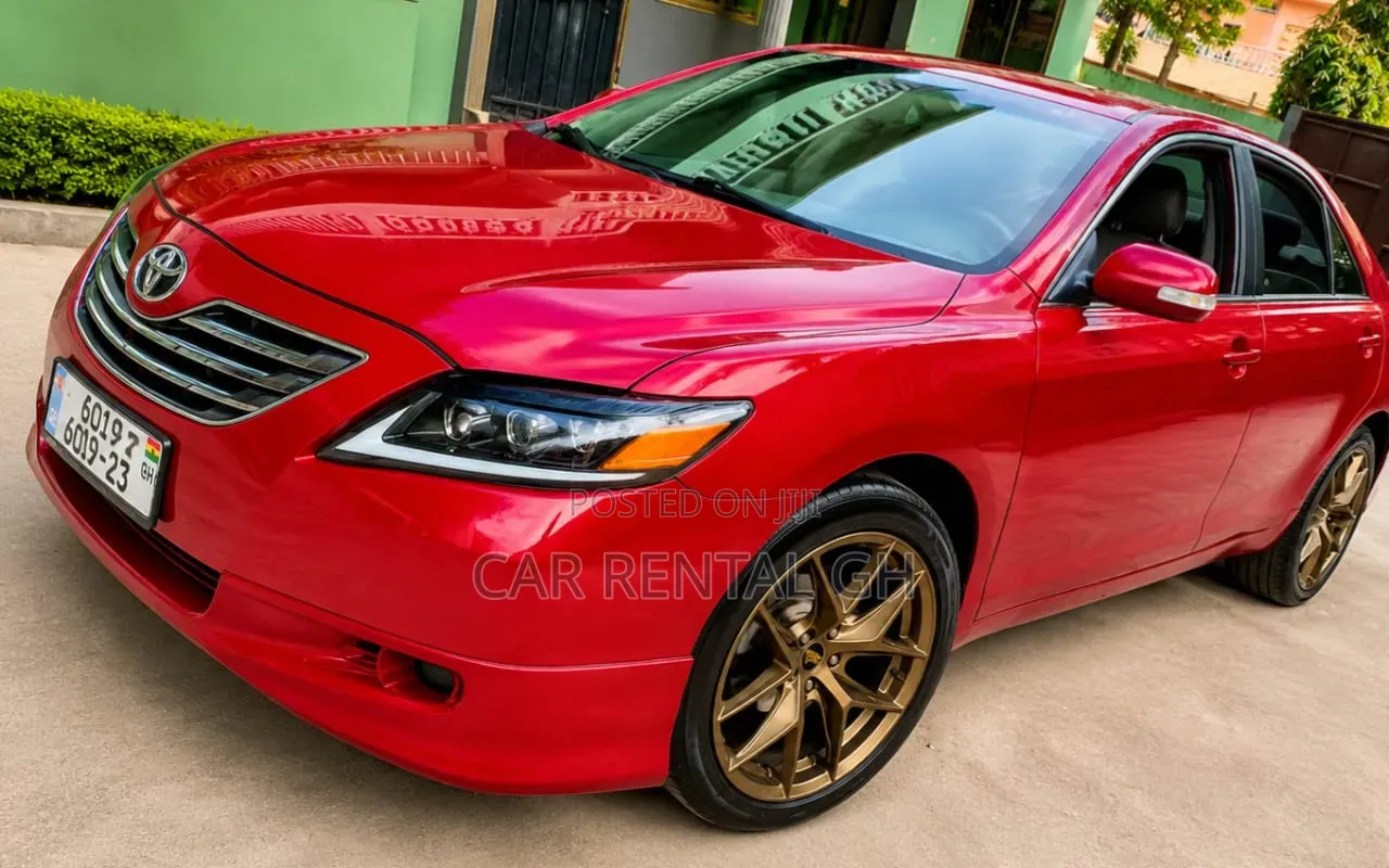 Toyota Camry for Rent – Red