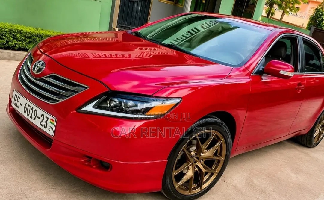 Toyota Camry for Rent – Red
