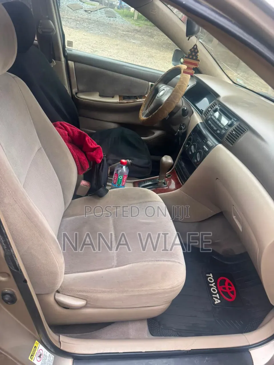 Toyota Corolla 2007 Burgundy