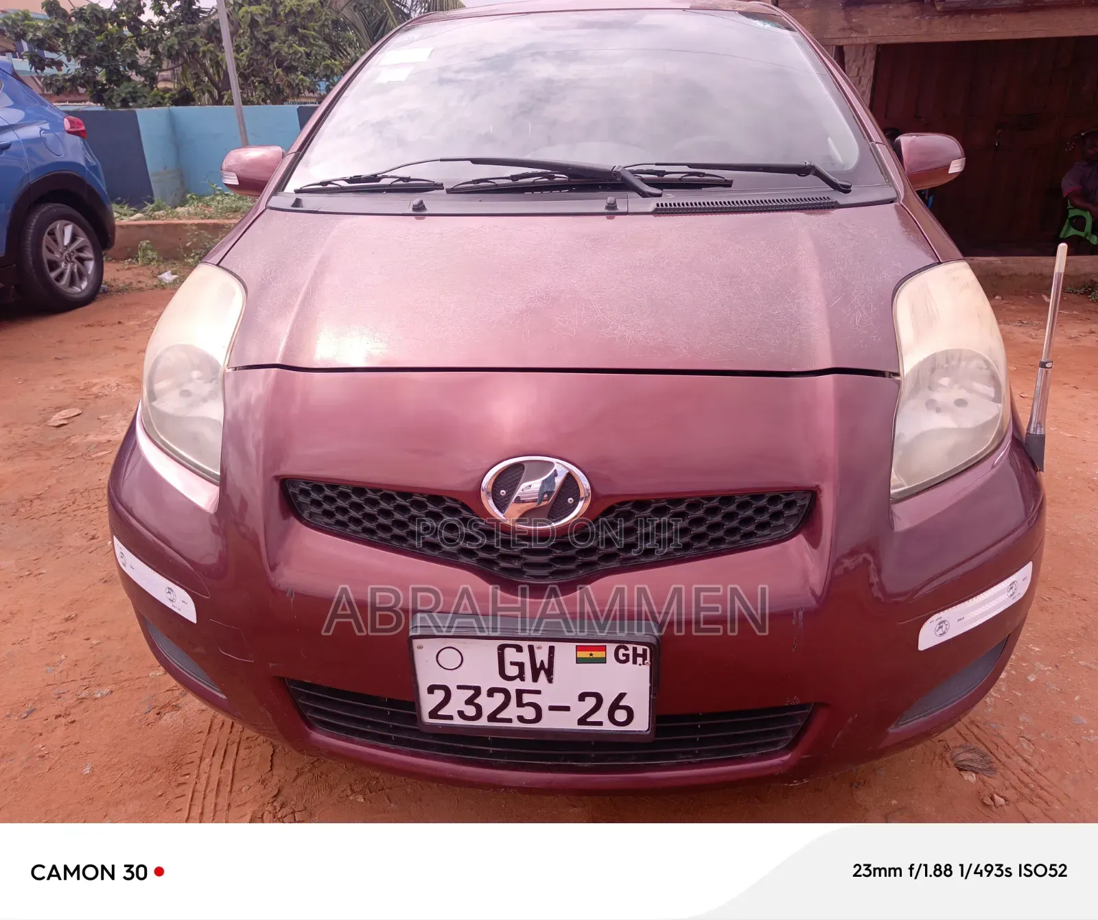 Toyota Vitz 2010 Red