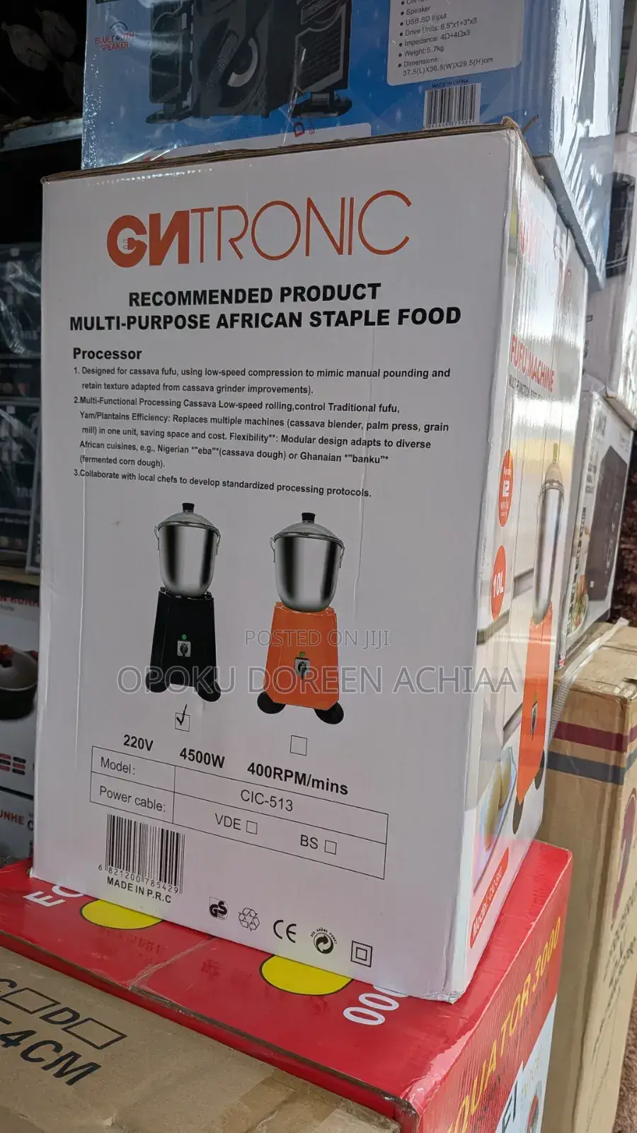 Cntronic Fufu Machine