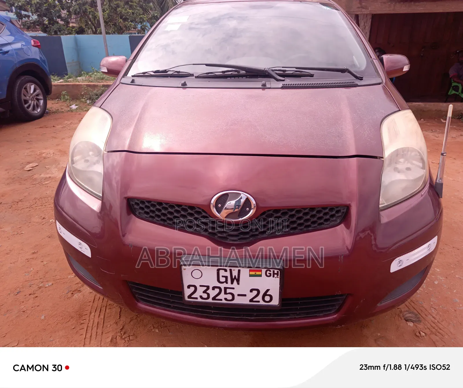 Toyota Vitz 2010 Red