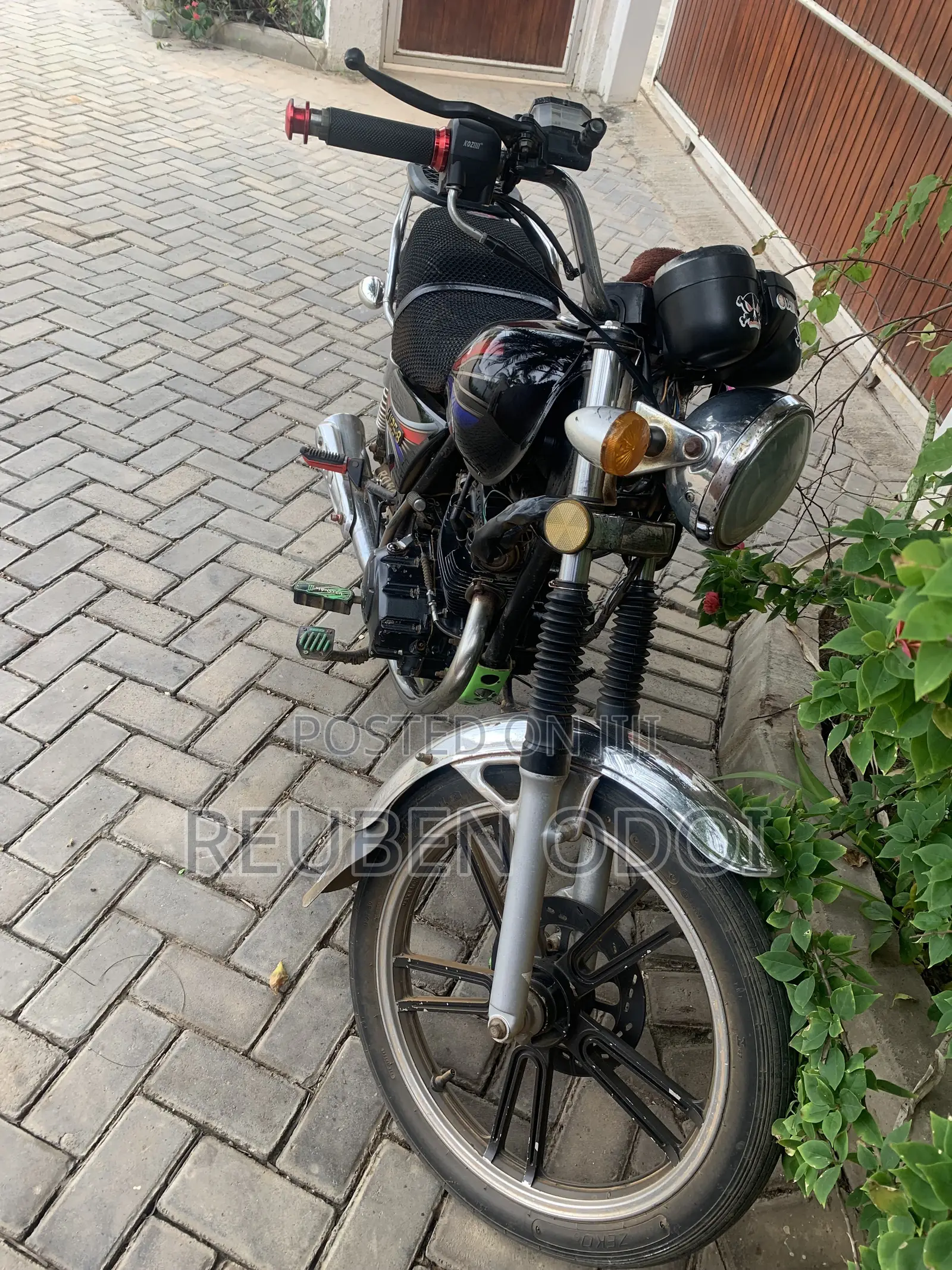 Haojue HJ125-8K 2024 Black