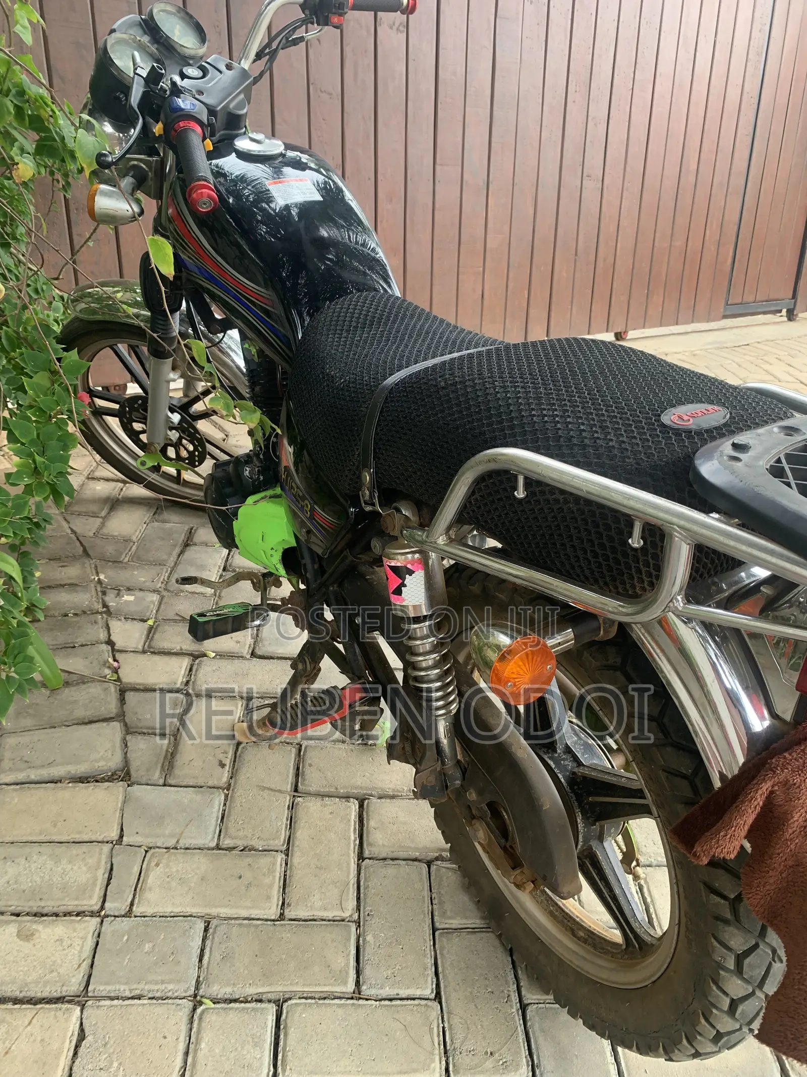 Haojue HJ125-8K 2024 Black