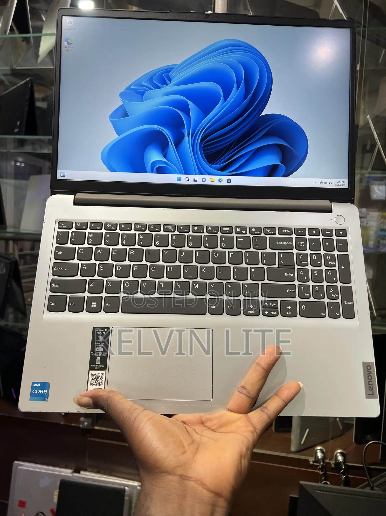 Laptop Lenovo IdeaPad 1 8GB Intel Core i3 SSD 256GB