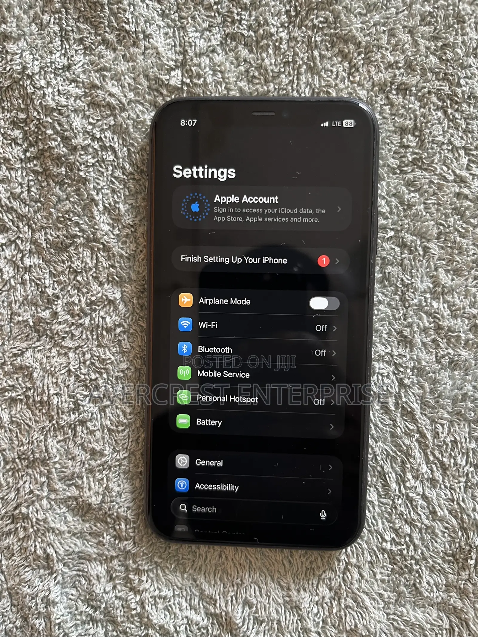 Apple iPhone 11 64 GB Black