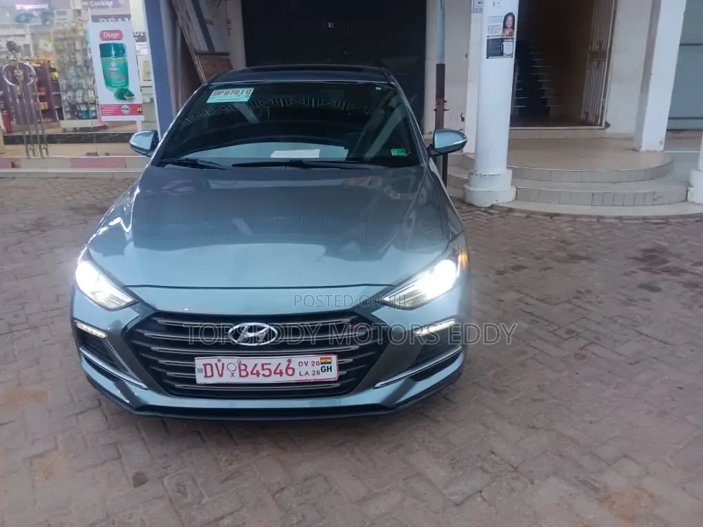 Hyundai Elantra Sport 2018 Gray