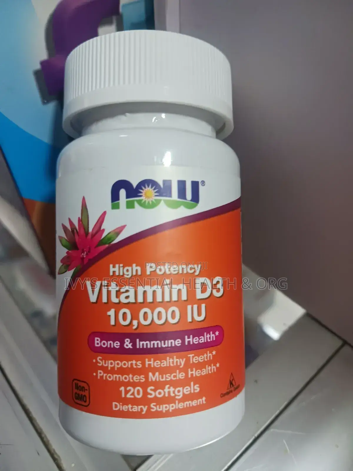 Now Vitamin D3 10,000 Iu