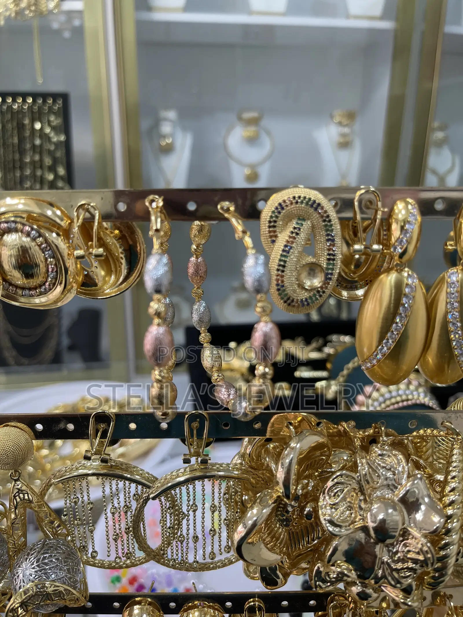 3tone Earring 120