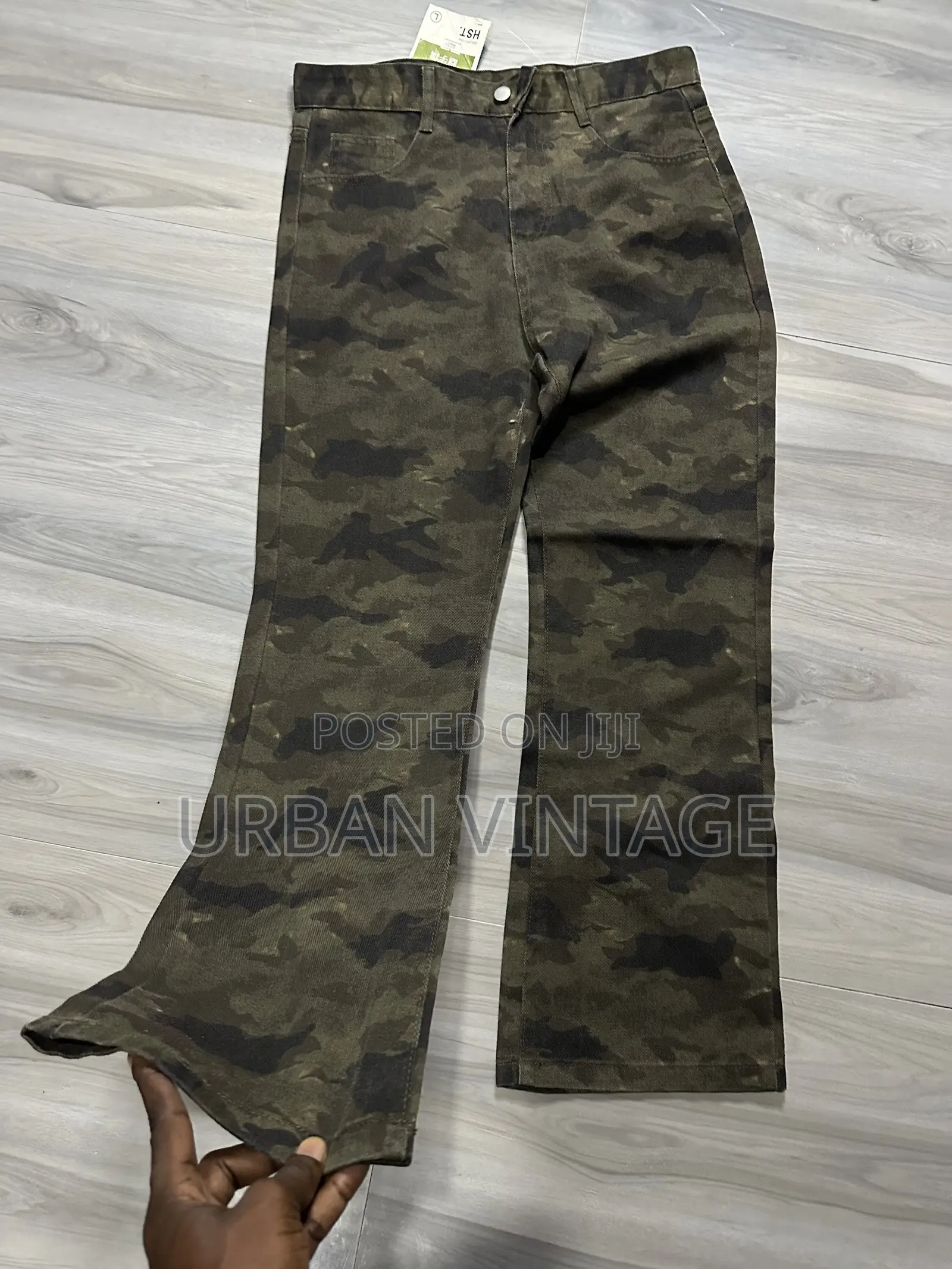 Cargo Pants and Baggy Camouflage Jeans