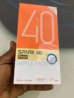 New Tecno Spark 40 Pro+ 256 GB Gold