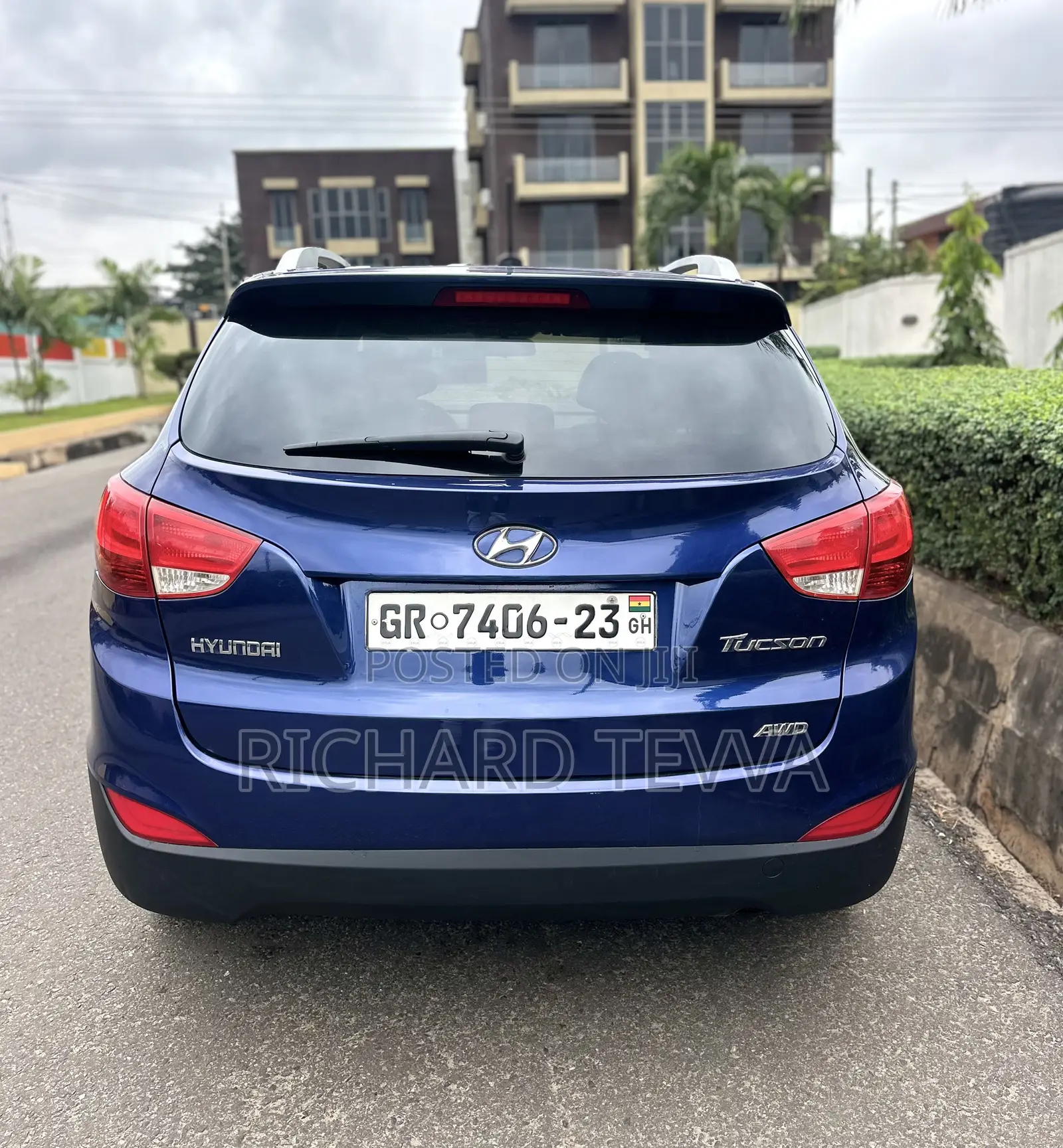Hyundai Tucson Limited AWD 2012 Blue