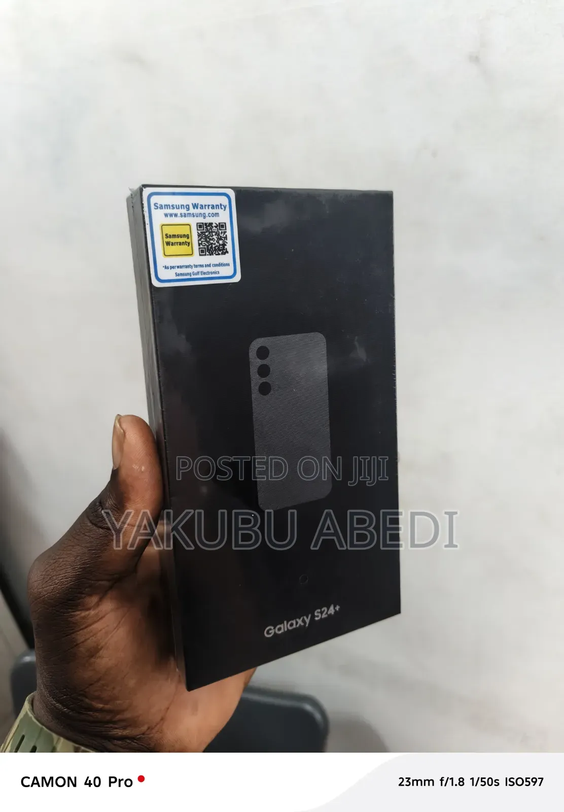 New Samsung Galaxy S24+ 256 GB Black