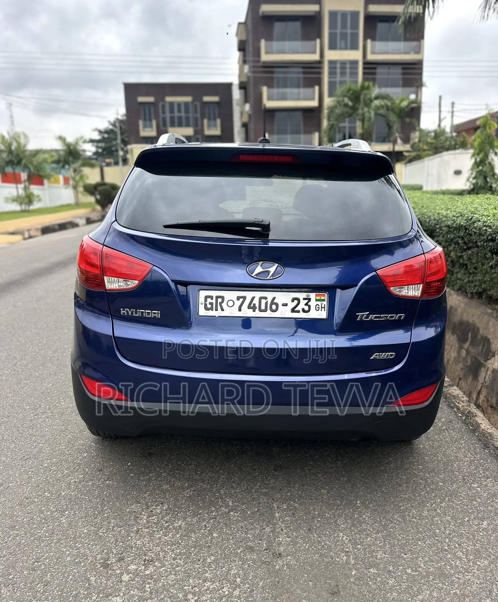 Hyundai Tucson Limited AWD 2012 Blue