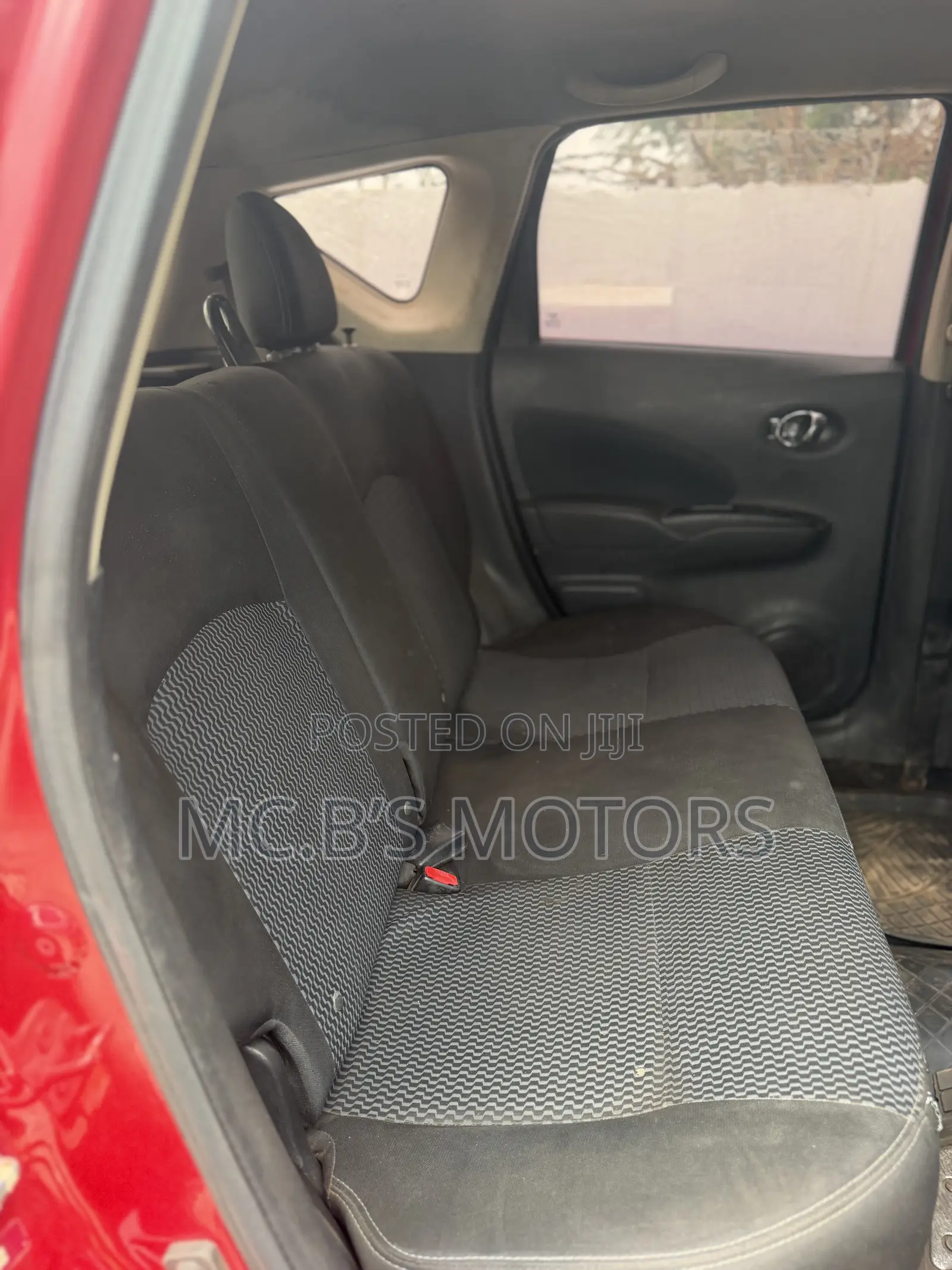 Nissan Versa 2015 Red