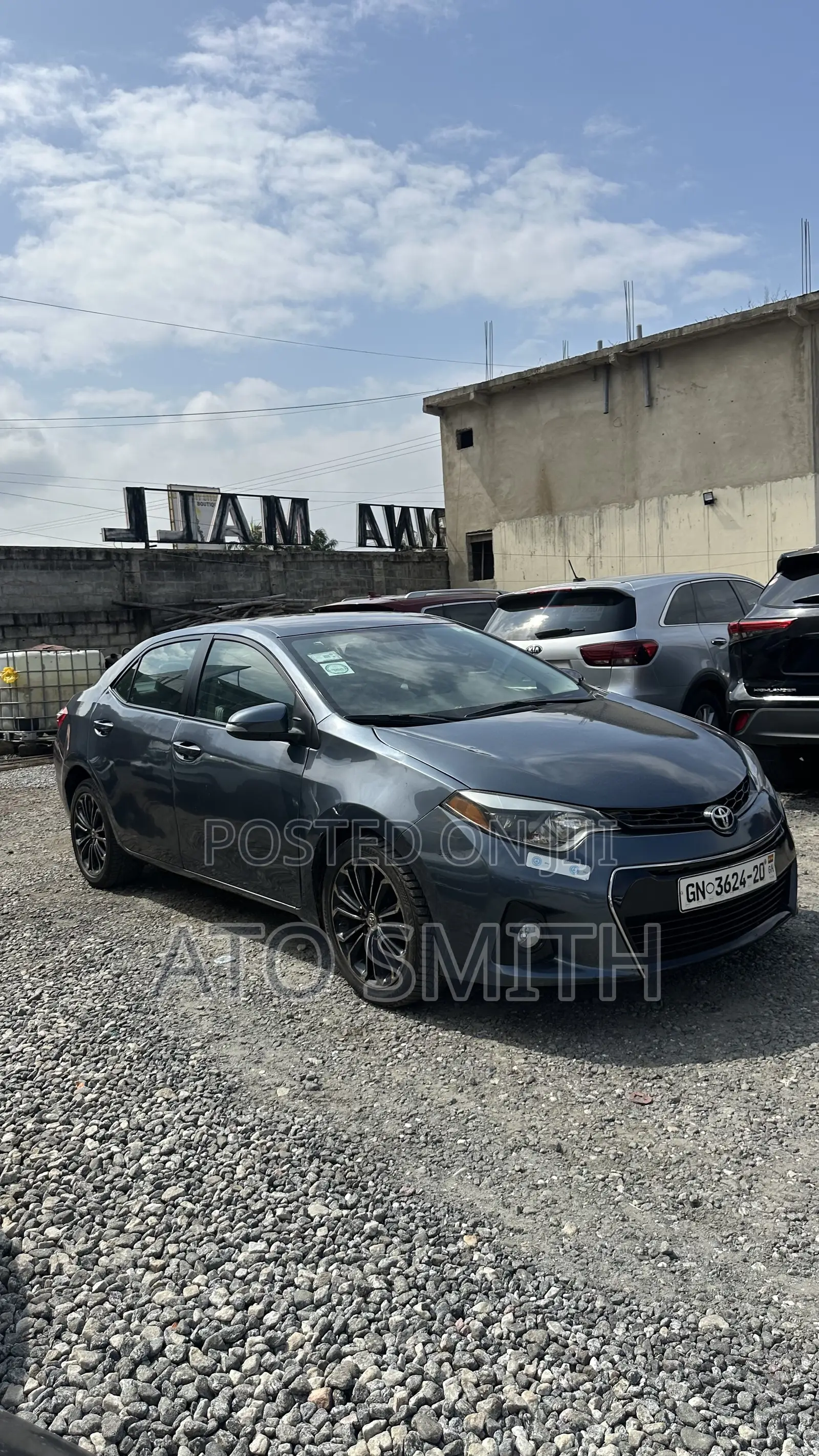 Toyota Corolla 2015 Gray