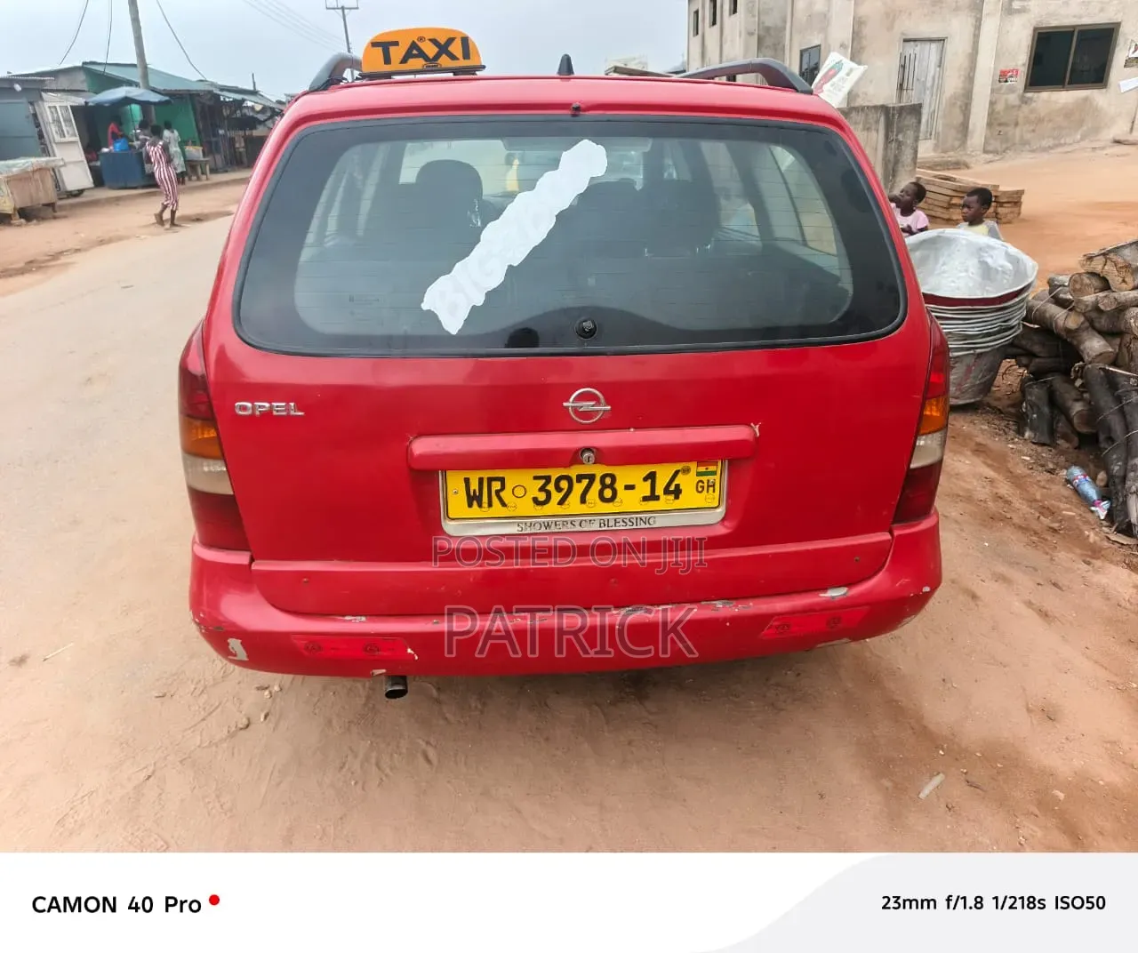 Opel Astra 2002 Red