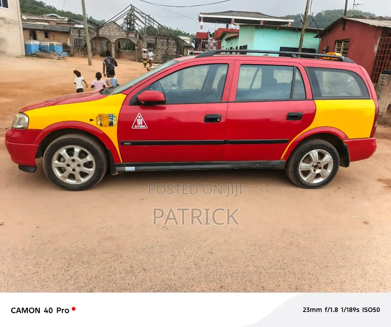 Opel Astra 2002 Red