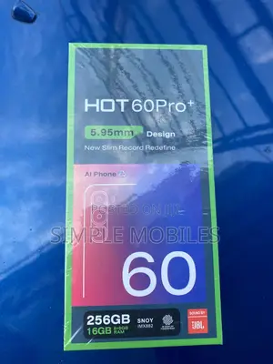 New Infinix Hot 60 Pro+ 256 GB Blue