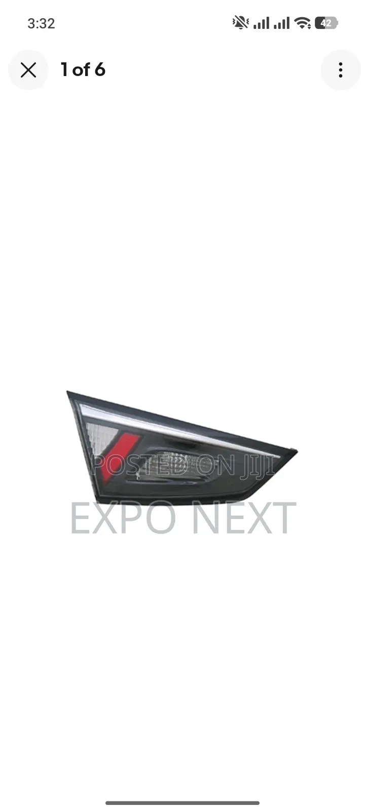 Toyota Yaris IA Tail Light 2016-2019 Driver Side Inner