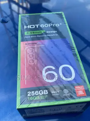 New Infinix Hot 60 Pro+ 256 GB Blue