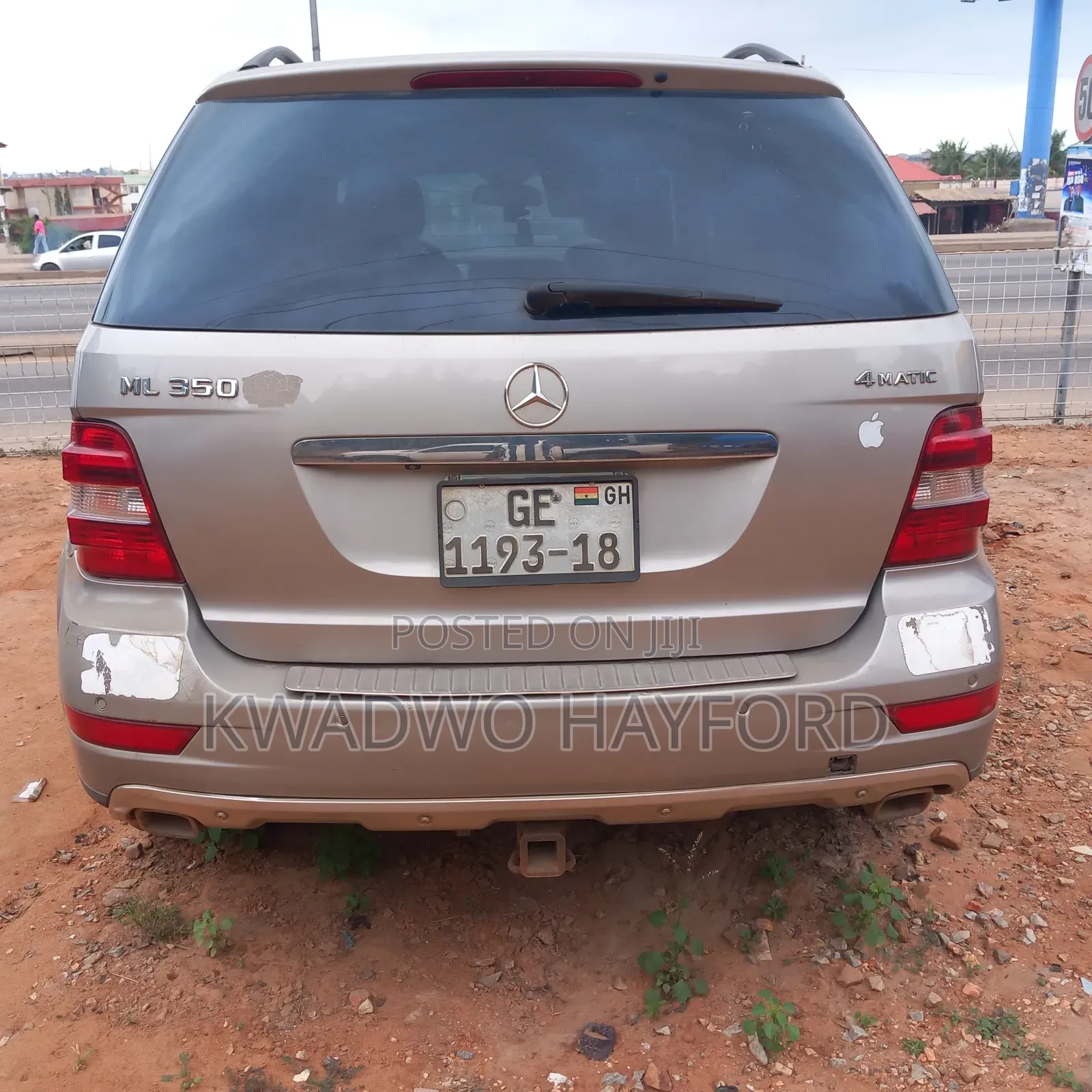 Mercedes-Benz M Class 2008 Gold