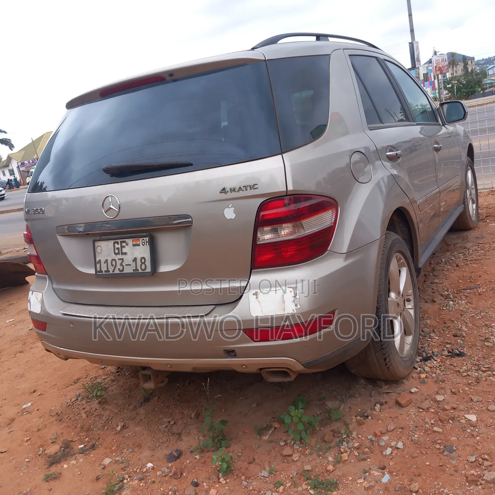 Mercedes-Benz M Class 2008 Gold
