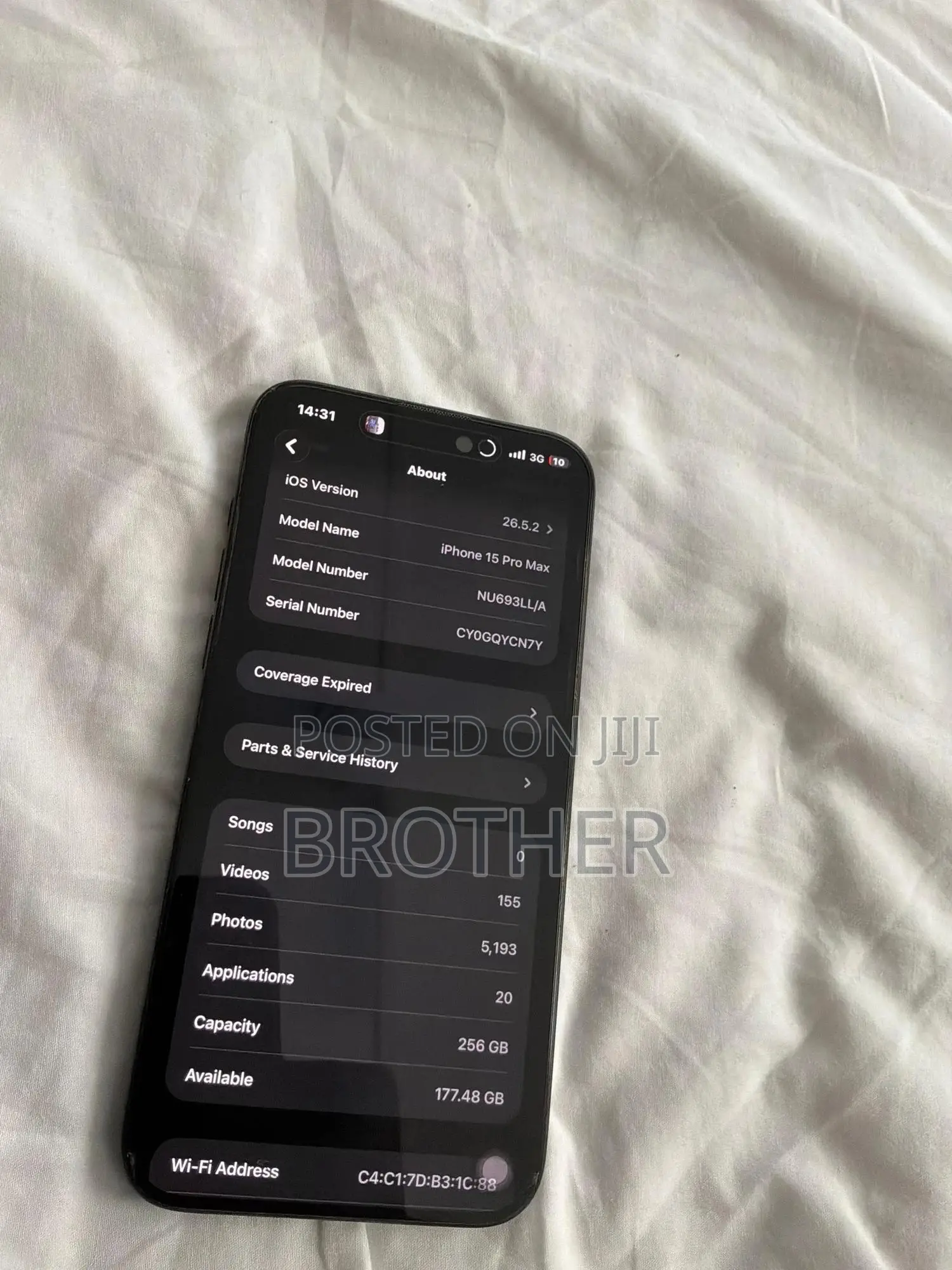 Apple iPhone 15 Pro Max 256 GB Blue