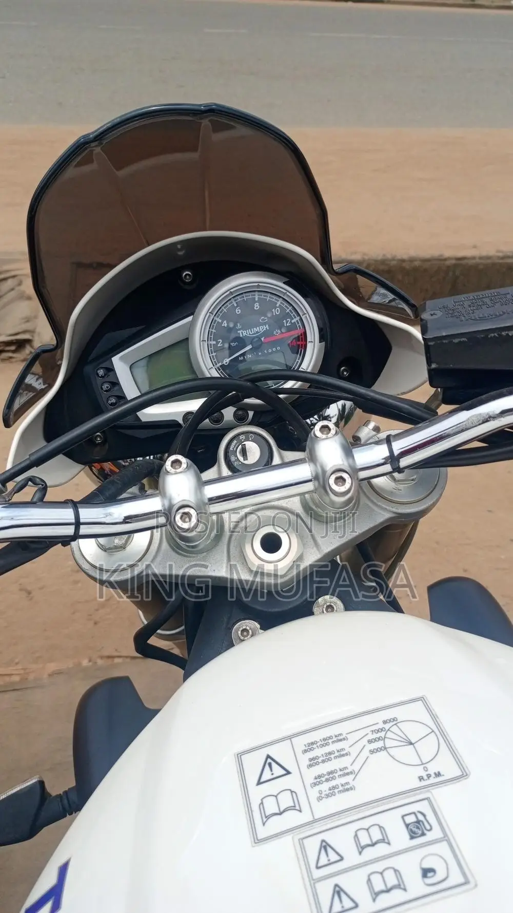 New Triumph Speed Triple 2018 White