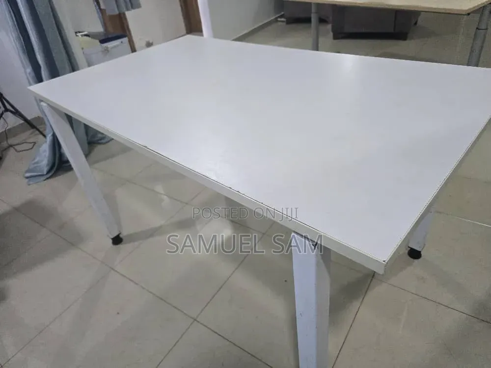 White Wooden Table