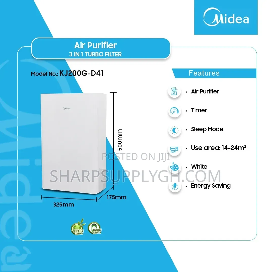 Midea 3-in-1 Turbo Air Purifier