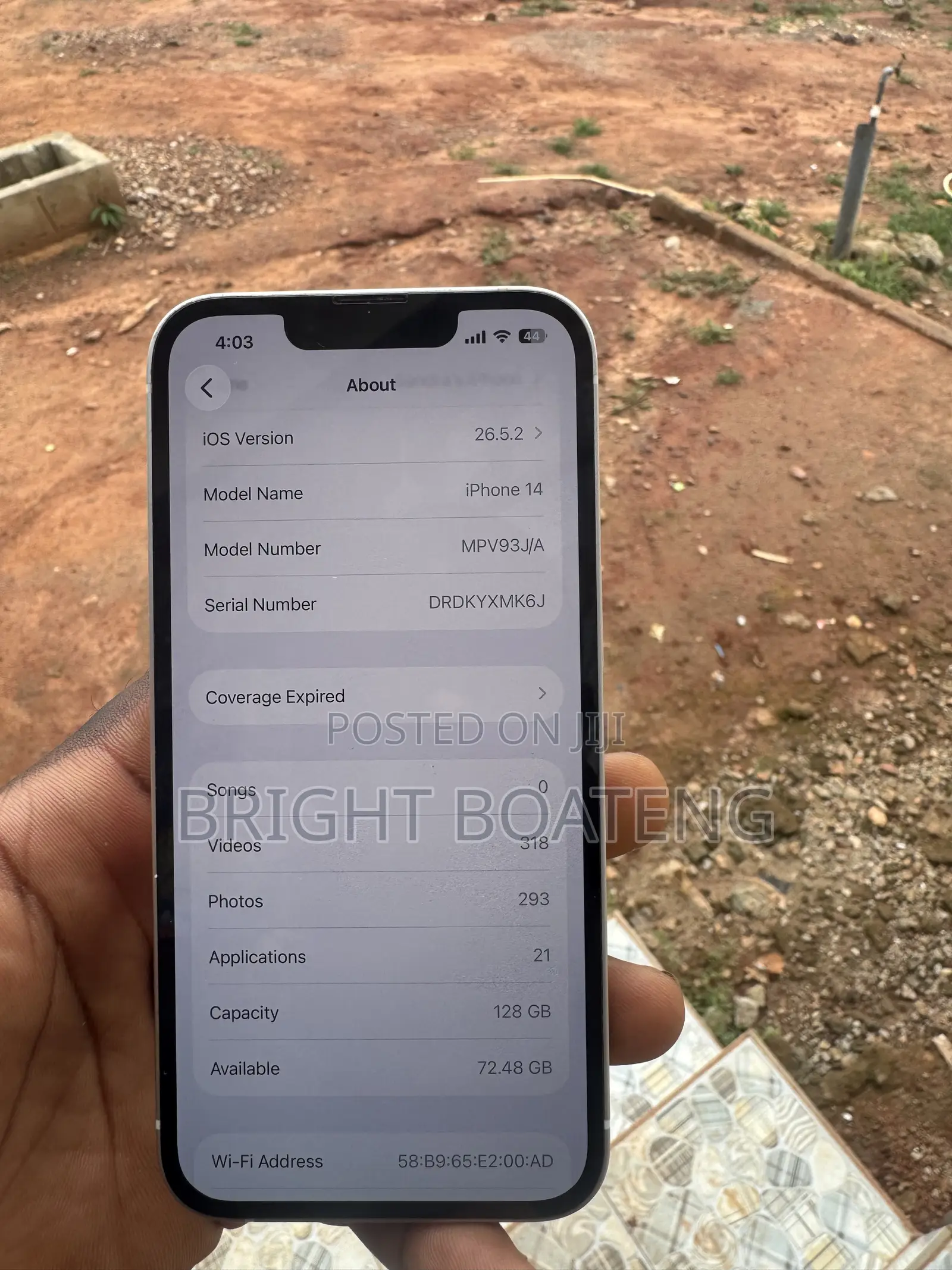Apple iPhone 14 128 GB White