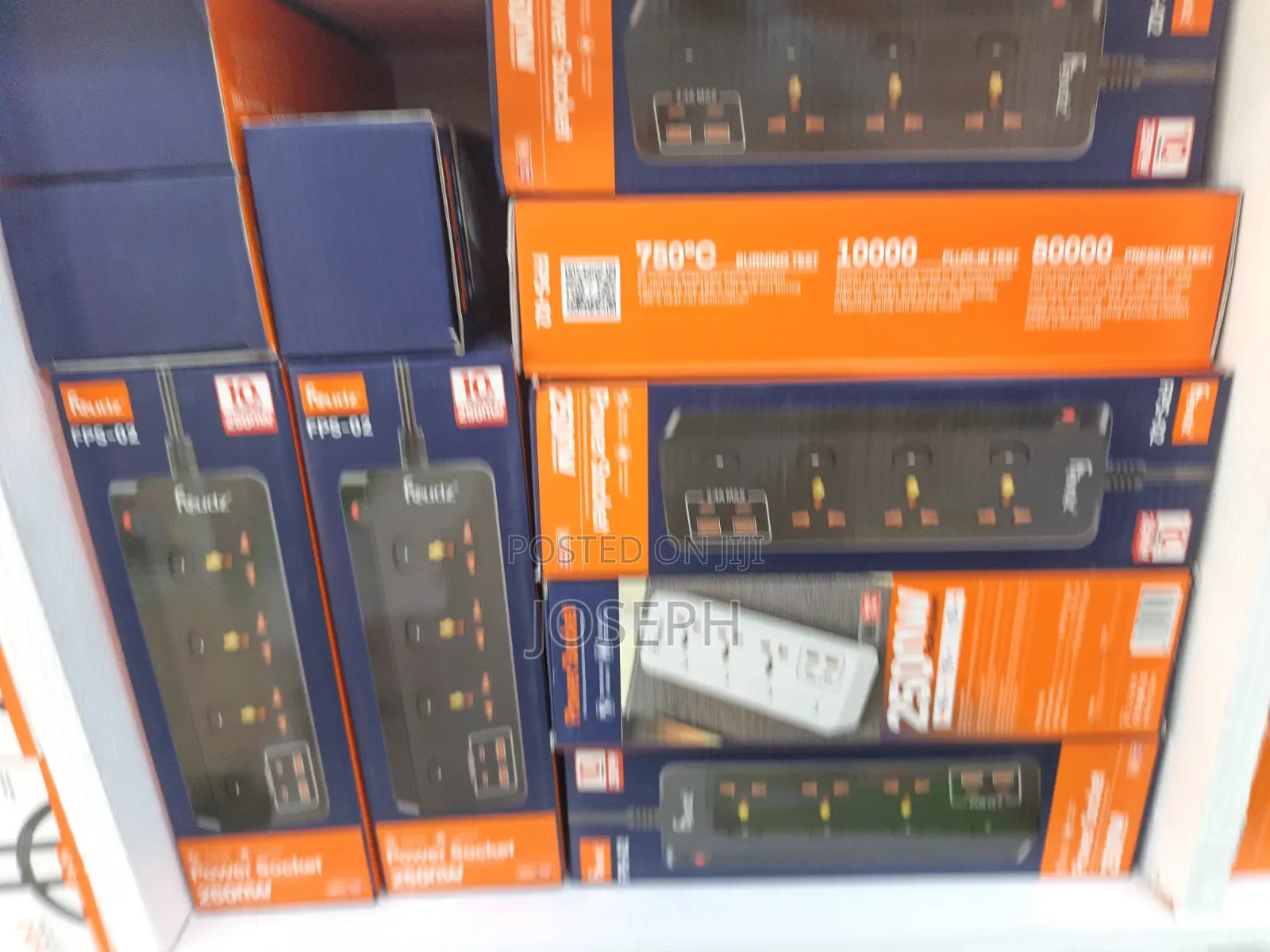 Fsudz Power Socket 2500w Multi-Function Power Strip