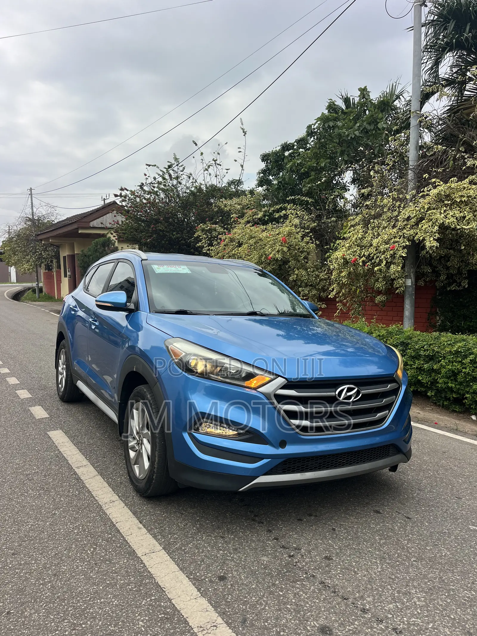Hyundai Tucson Eco AWD 2017 Blue