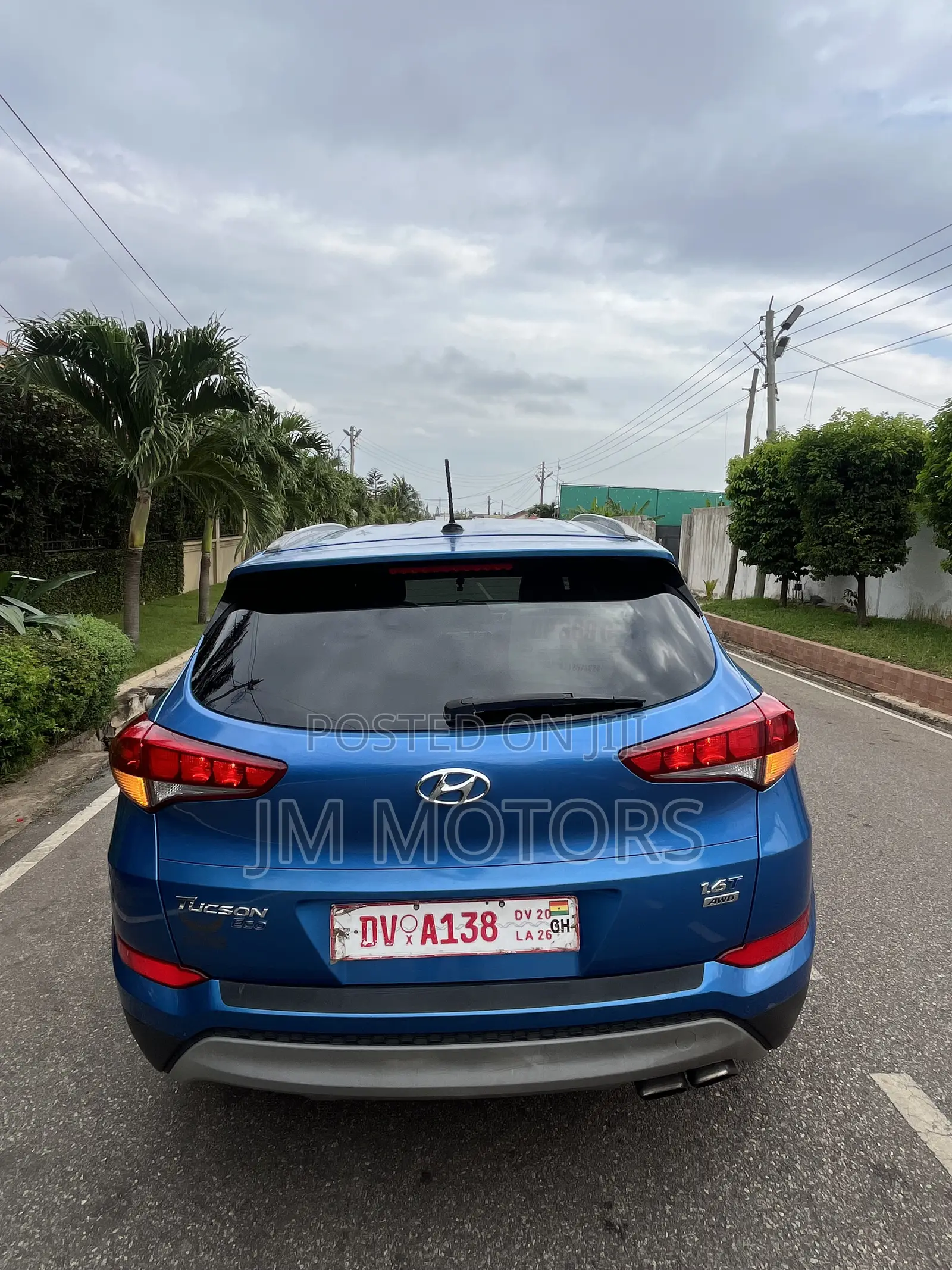 Hyundai Tucson Eco AWD 2017 Blue