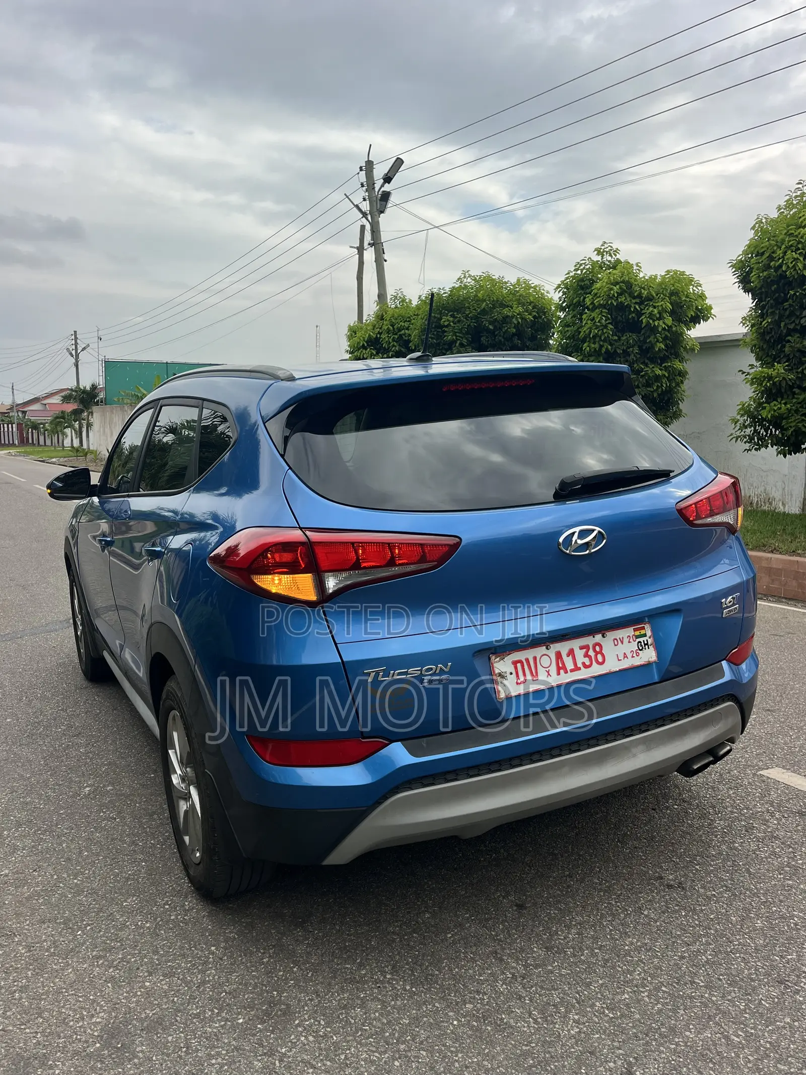 Hyundai Tucson Eco AWD 2017 Blue