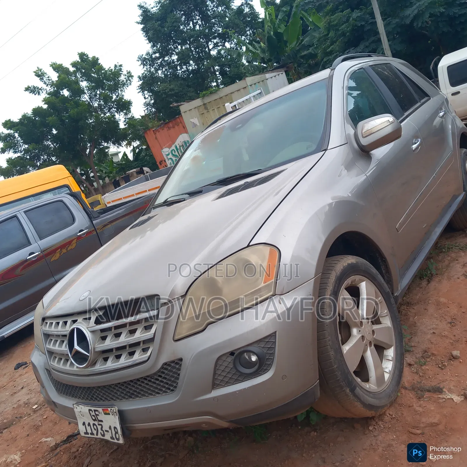 Mercedes-Benz M Class 2008 Gold