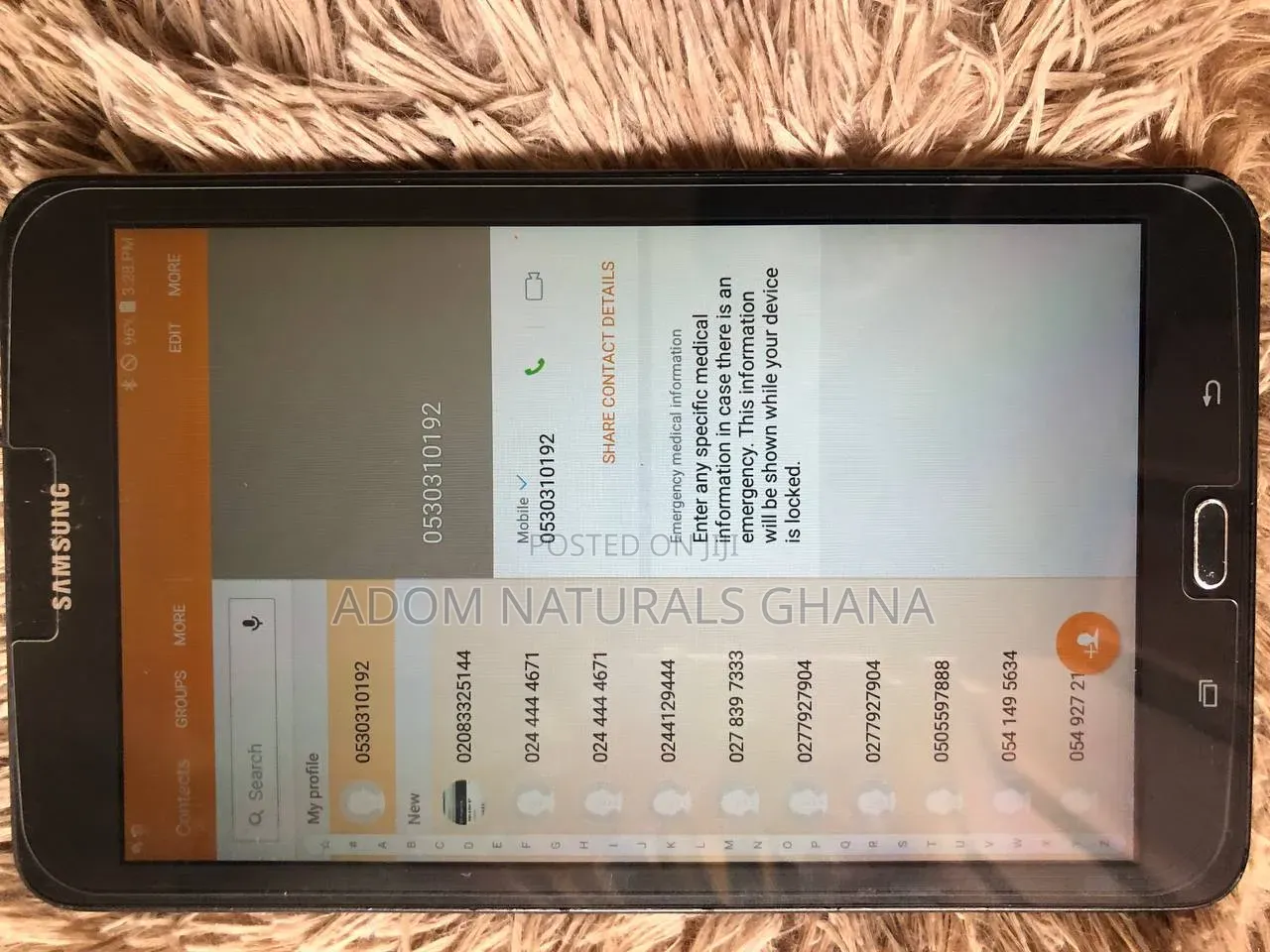 Samsung Galaxy Tab A SM-T285 16 GB Black