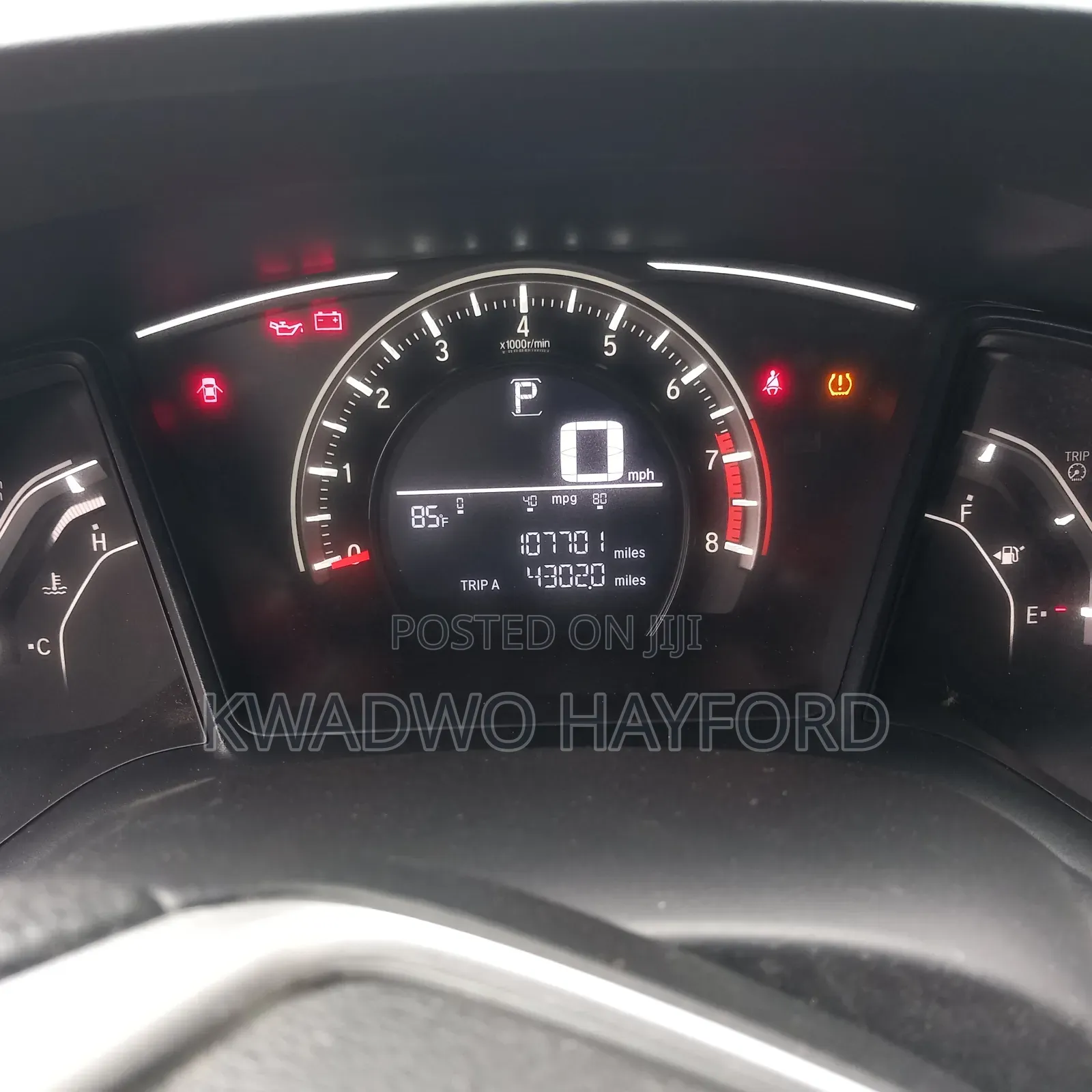 Honda Civic 2018 Silver