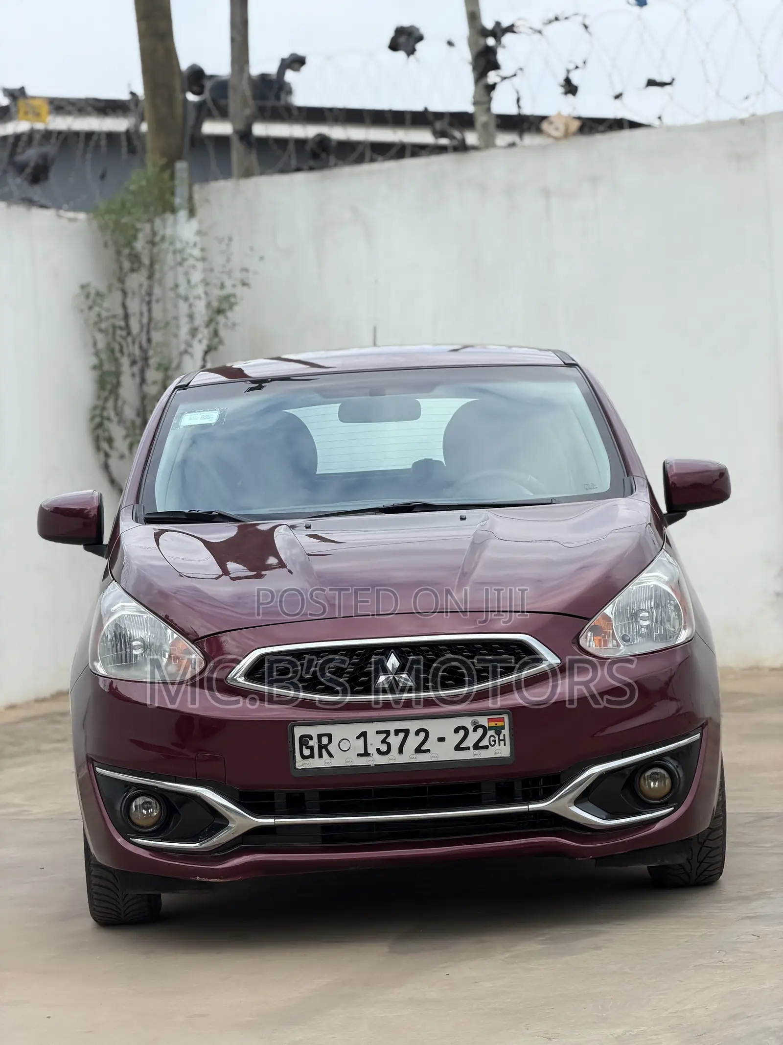 Mitsubishi Mirage 2019 Red