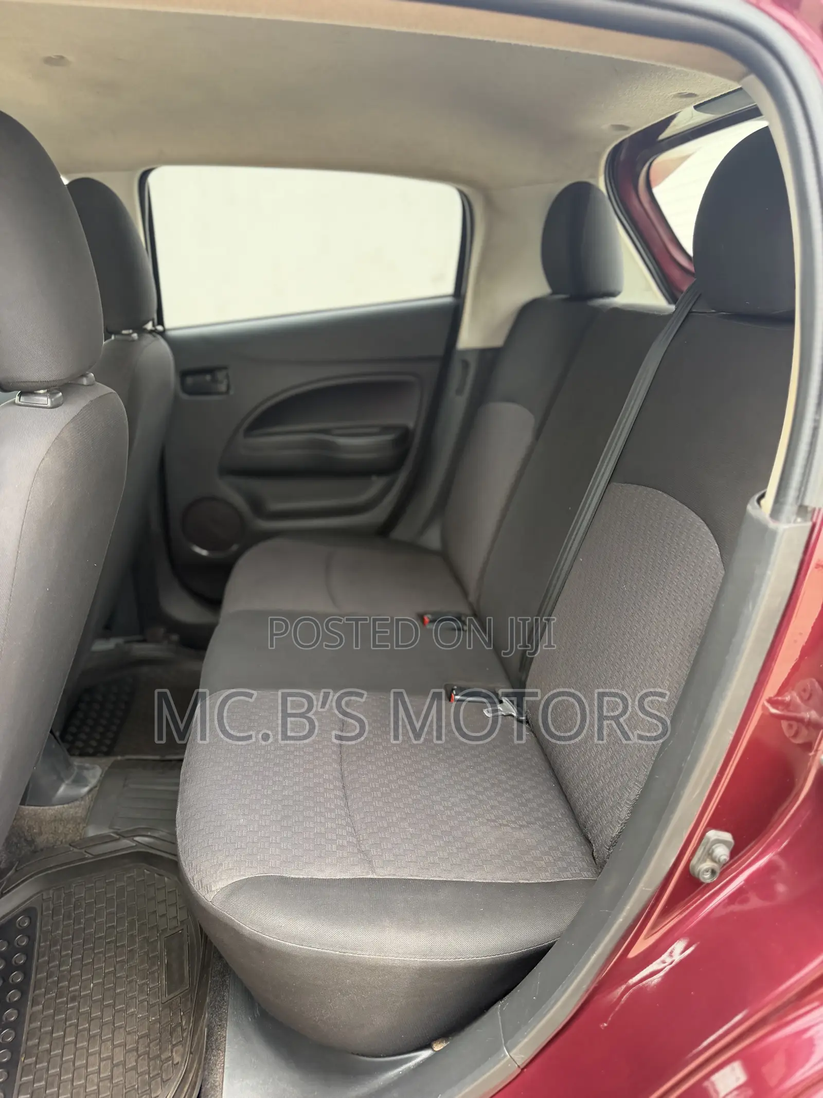 Mitsubishi Mirage 2019 Red