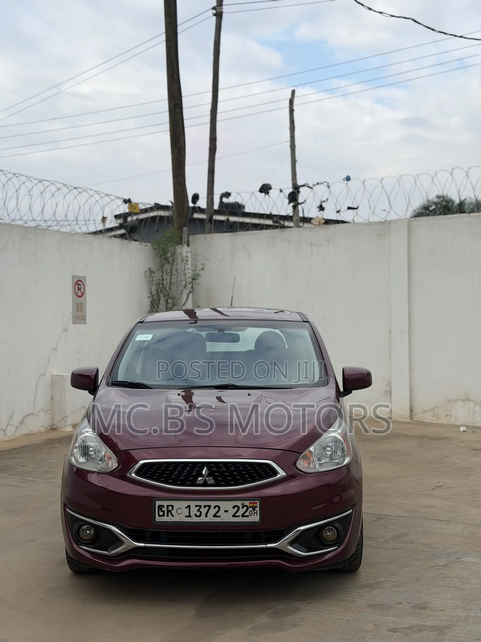 Mitsubishi Mirage 2019 Red