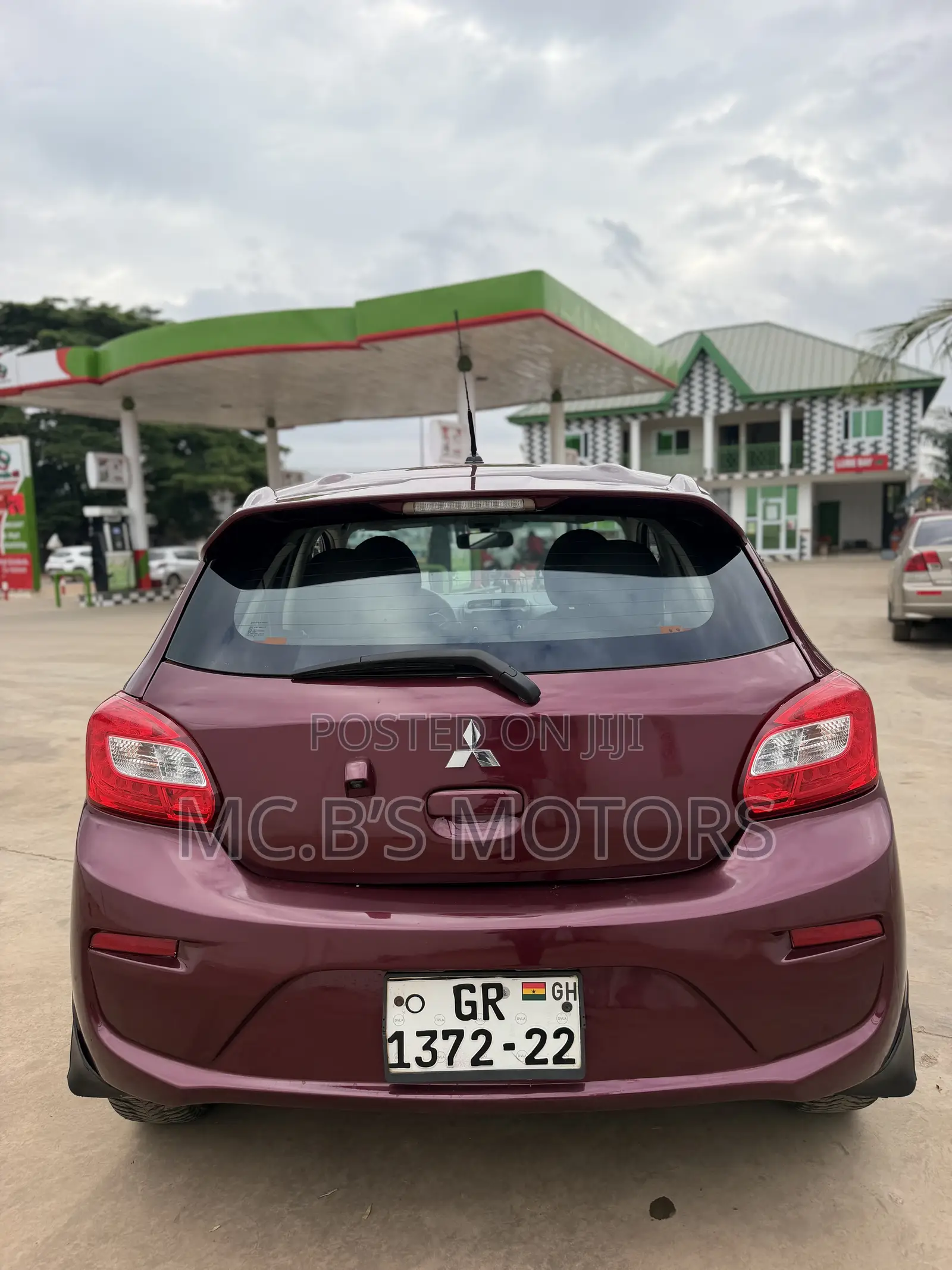 Mitsubishi Mirage 2019 Red
