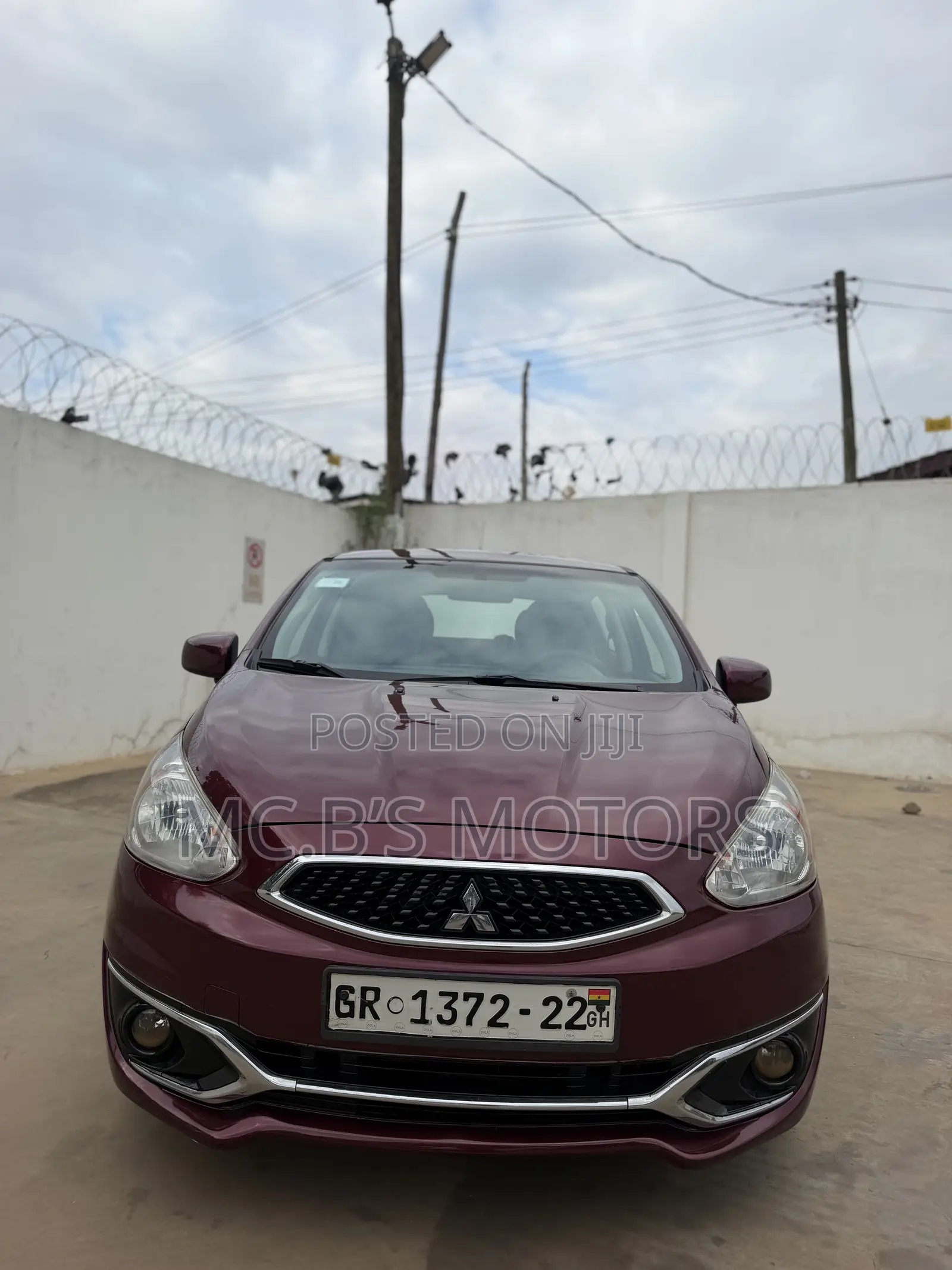 Mitsubishi Mirage 2019 Red