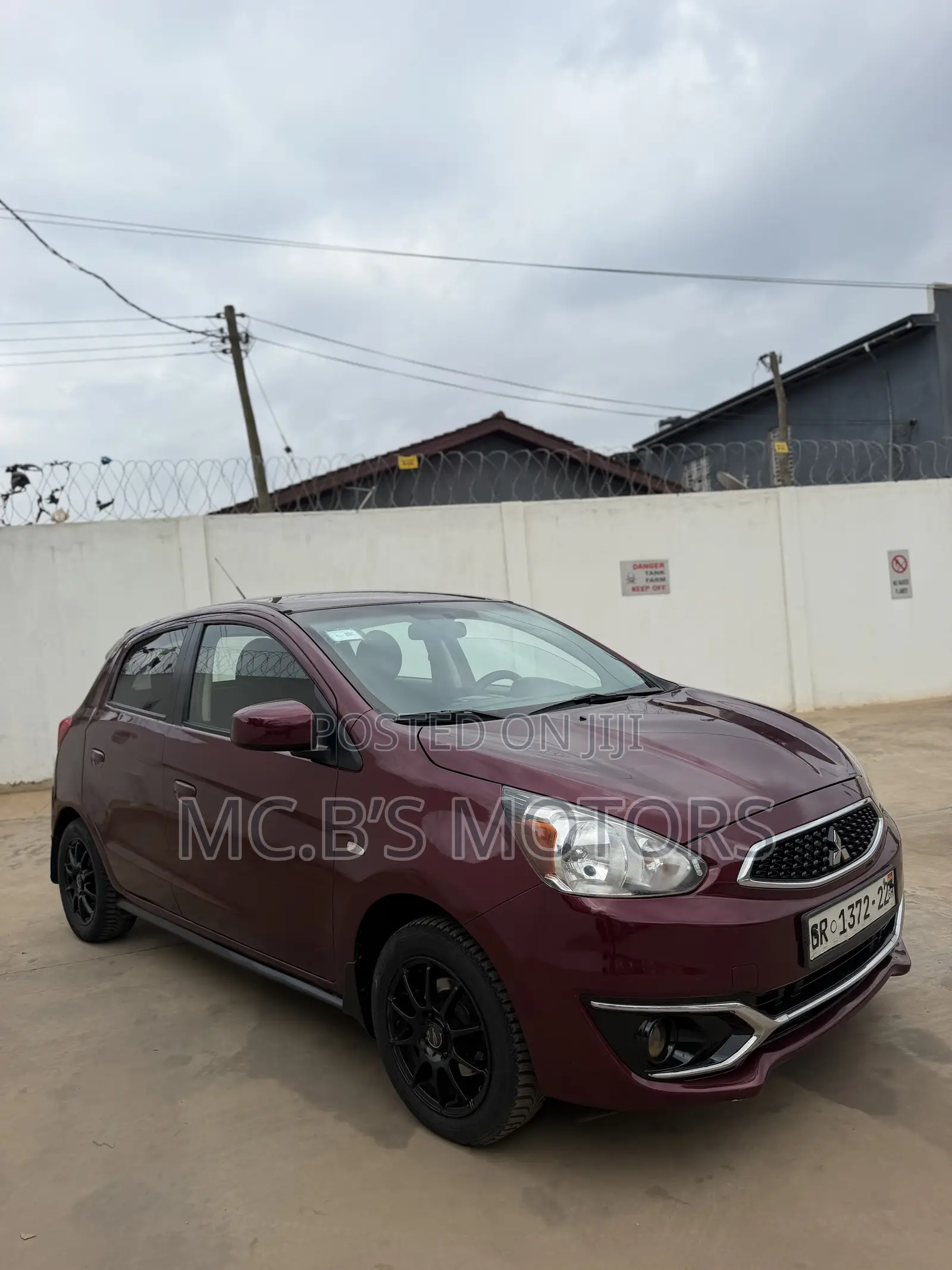 Mitsubishi Mirage 2019 Red