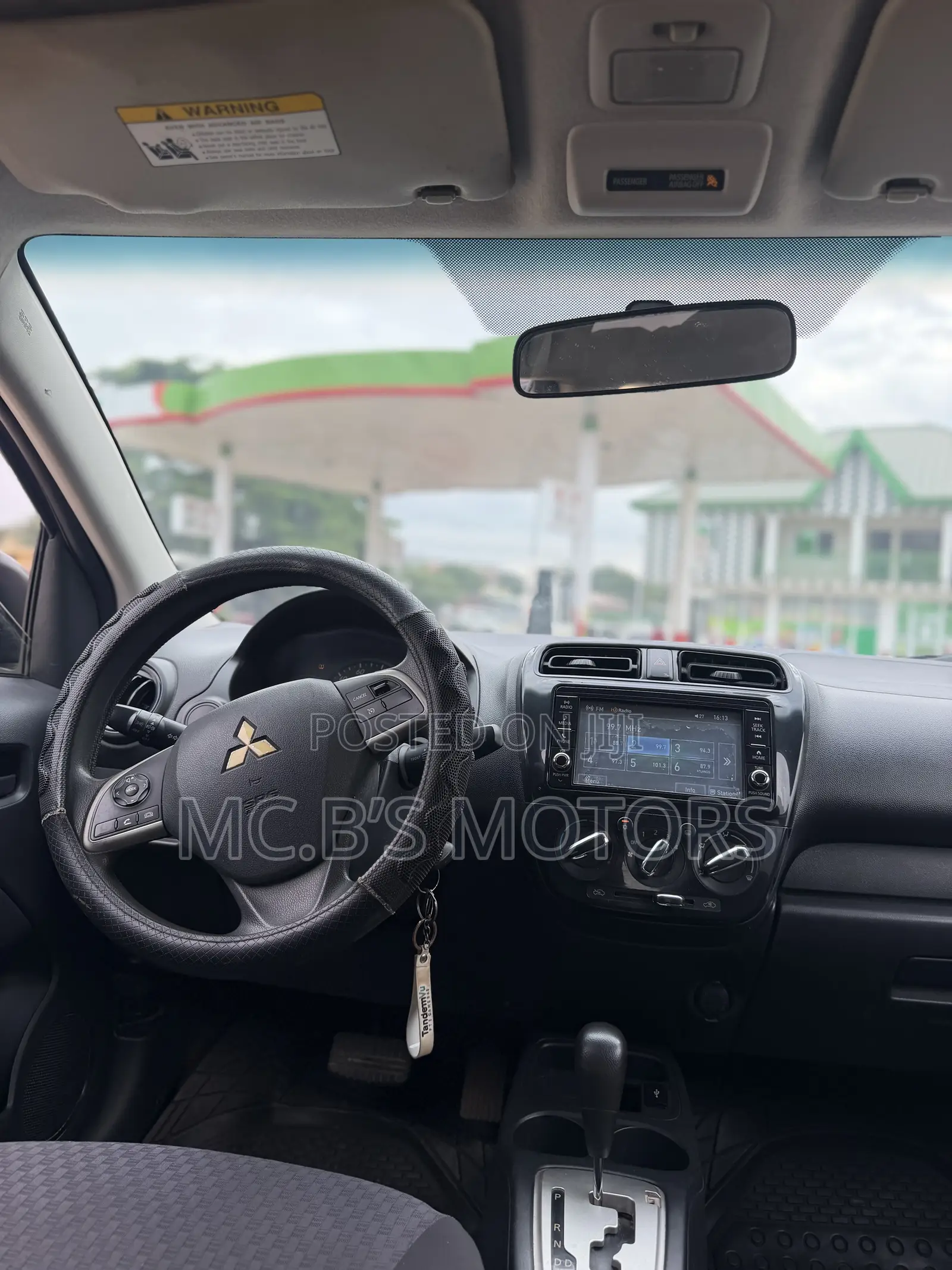 Mitsubishi Mirage 2019 Red