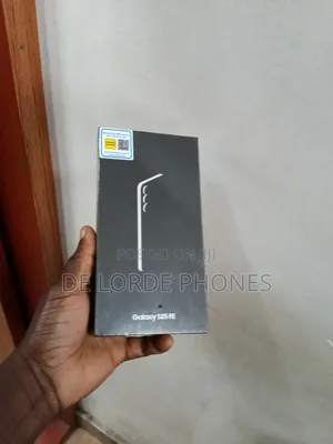 New Samsung Galaxy S25 FE 128 GB Black
